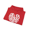 Delta Sigma Theta Heart Hoodie | Cozy Sweatshirt for Greek Life Events, Sorority Apparel, Gift for Sorors, School Spirit Wear, Casual [...]