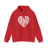 Delta Sigma Theta Heart Hoodie | Cozy Sweatshirt for Greek Life Events, Sorority Apparel, Gift for Sorors, School Spirit Wear, Casual [...]