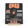 CUSTOM Graduation Magazine Cover Display Board with Stand, Grad Announcement, Class of 2025 Graduation Gift, Personalized Graduation Party Decor, Sign