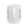 Peace Not Pressure Ceramic Mug - Inspirational Coffee Cup, Unique Gift for Tea Lovers, Spiritual Morning Mug, Motivational Kitchen Decor