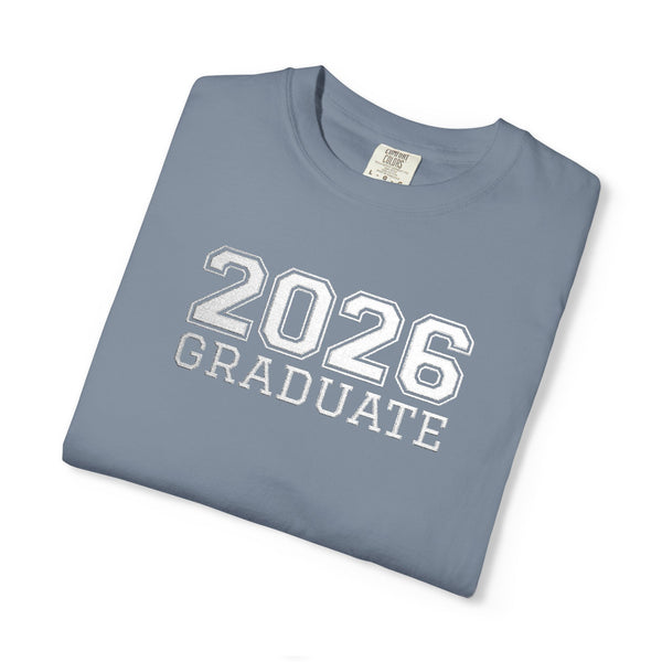 Graduation Year Personalized Embroidered T-Shirt