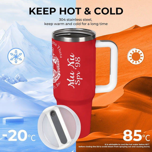 Personalized Delta Sigma Theta Momento 40 oz. Tumbler, Delta Sigma Theta, Sorority, Greek Gifts, 1913