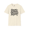 Empowering Unisex T-Shirt - Dream Empower Influence | Inspirational Tee, Gift for Her, Motivational Shirt, Casual Wear, Affirmation Top
