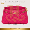 Alpha Paper Purse Template Digital Download PNG Instant Digital Only File
