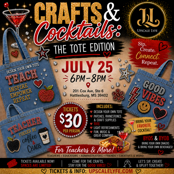 Hattiesburg Crafts & Cocktails: Tote Edition