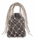 Upscale Glam Rhinestone Tote - Silver/Gray
