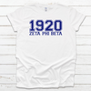 Zeta Phi Beta 1920 T-Shirt