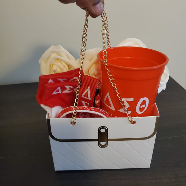 Upscale Bloom Gift Bag: Greek Edition