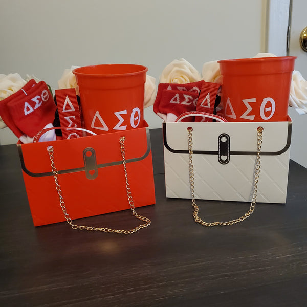 Upscale Bloom Gift Bag: Greek Edition