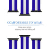 Blue & White Silicone Apple Watch Band