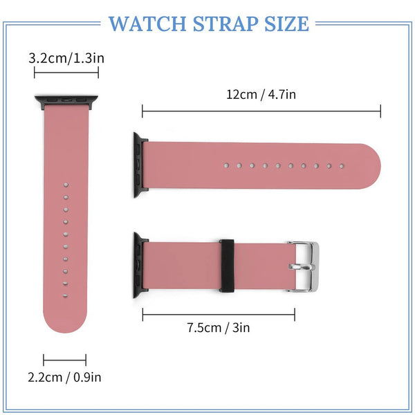 Blush Silicone Apple Watch Band