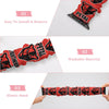 Petal Panthers School Scrunchie Apple Watch Band