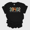 Personalized Zip Code, City and State T-Shirt