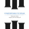 Black Silicone Apple Watch Band