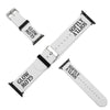 White Glow Softly Silicone Apple Watch Band