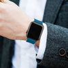 Teal Silicone Apple Watch Band