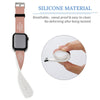 Rose Gold Main Character Energy Silicone Apple Watch Band