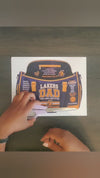 NBA Paper Duffle Bag Gift Greeting™