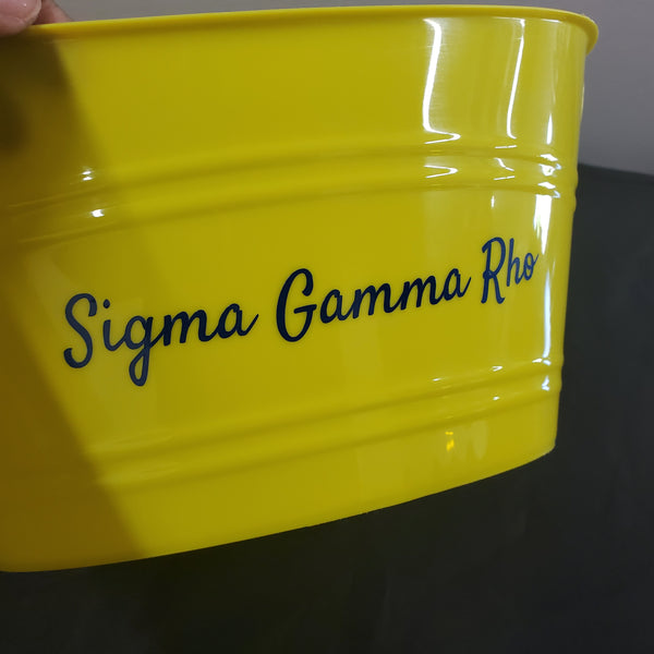 Sigma Gamma Rho Medium Sized Gift Bucket