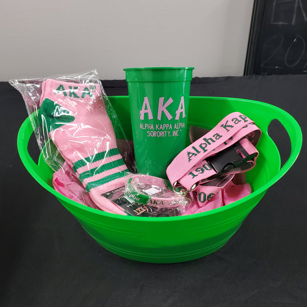 Alpha Kappa Alpha Gift Bucket, Sorority, 1908, Inc