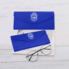 Zeta Phi Beta Blue Glass Case Foldable Glasses Case